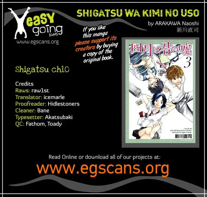 Shigatsu wa Kimi no Uso Chapter 10 1